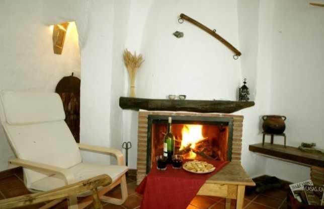 Casas Cueva El Mirador De Galera Guest House Bagian luar foto