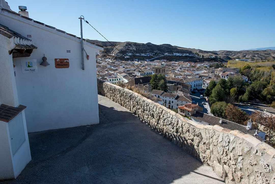 Casas Cueva El Mirador De Galera Guest House Bagian luar foto